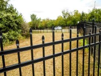 Steel Fence – Spear Picket Top and Flat Top